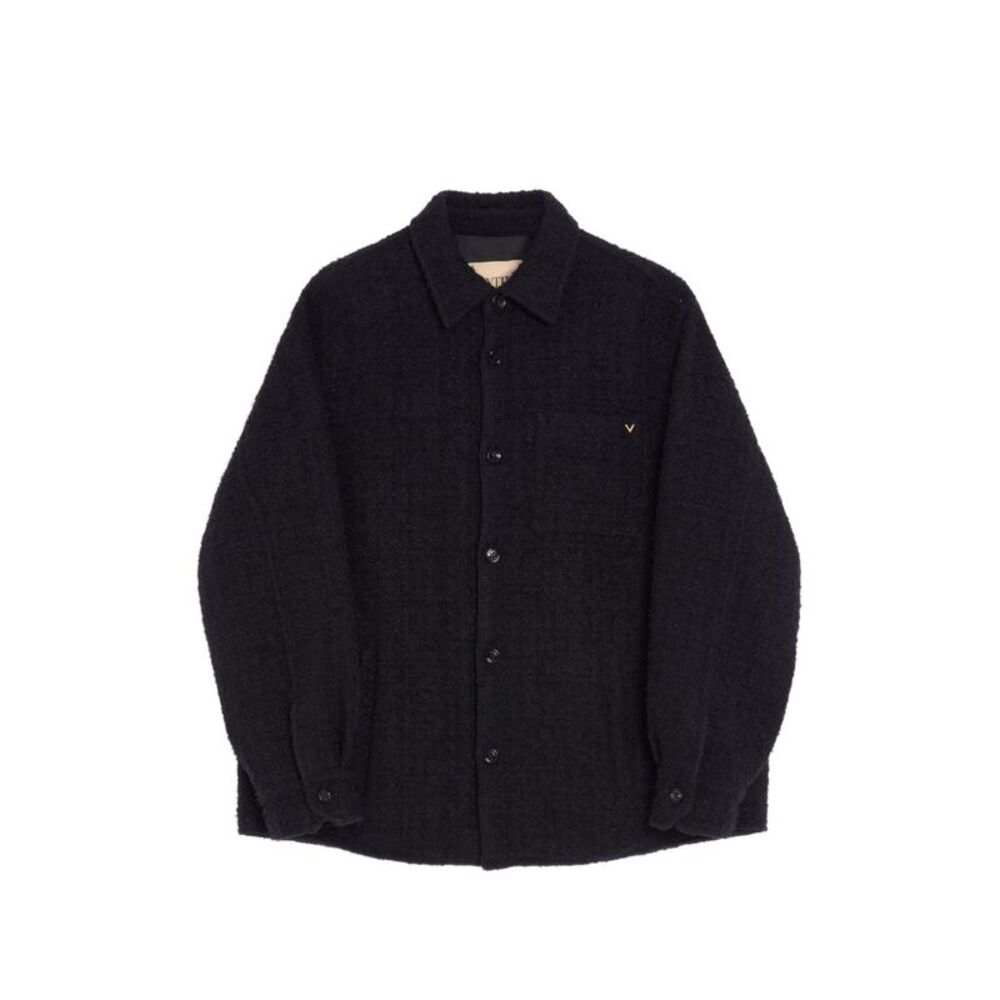 Valentino Men Vlogo Tweed Jacket